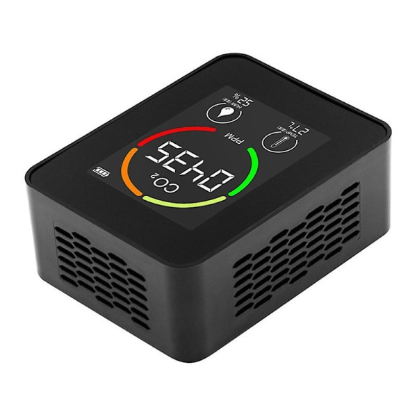 Bærbar luftkvalitetsdetektor Multifunktionel Digital Carbon Diox