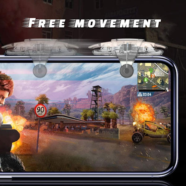 PUBG L1R1 Mobil Spil Controller Trigger Trigger Træk Mobil Pho