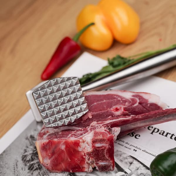 Aluminiumköttmörare - Professionell dubbelsidig köttklubba