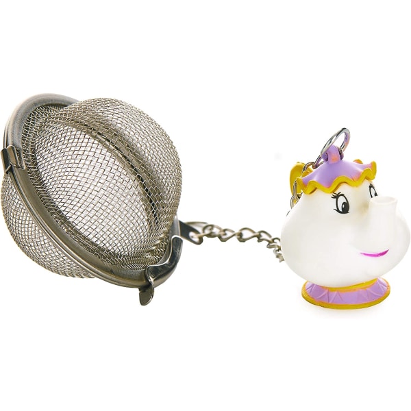 Mrs Potts rustfritt stål teinfuser, flerfarget, 5 x 5 x 5 cm