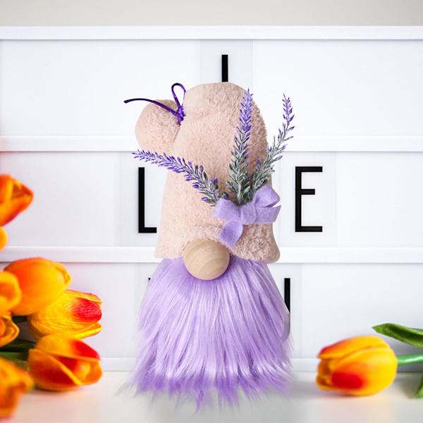 Valentinsdag Dekoration Kreativ Gitter Gesichtslose Puppe Orname