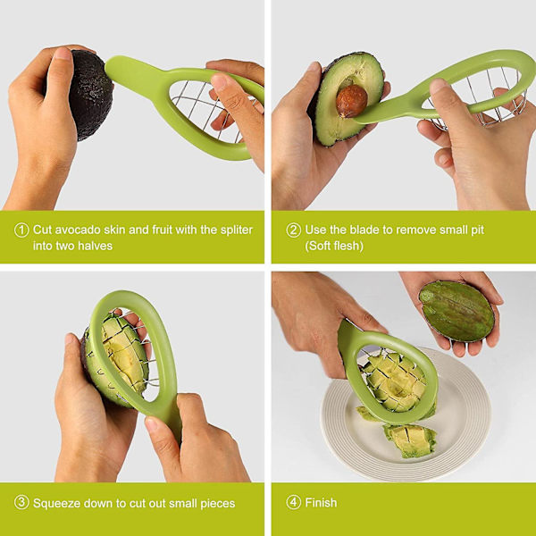 2 stk. Oksekødsavocado Skær Avocado Slicer