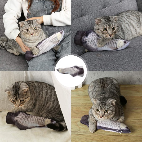 Katteleke, interaktiv elektrisk fiskeleke, katteleke i bevegelse, 2