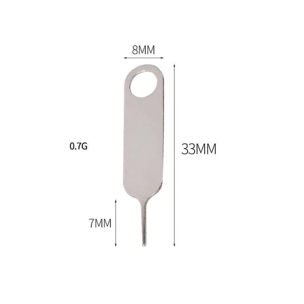 8 SIM-kortutkasterstift - SIM-kortbrettekstraktor kompatibel med (