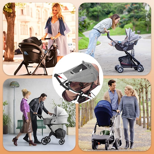 Solskydd för barnvagn, solskydd för barnvagnslift, UV 5