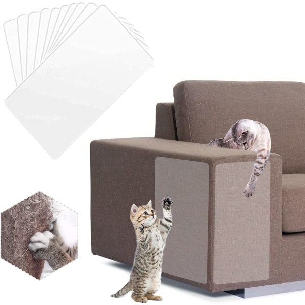 Cat Scratch Protector, 6 stk Anti Scratch Furniture Protector, C