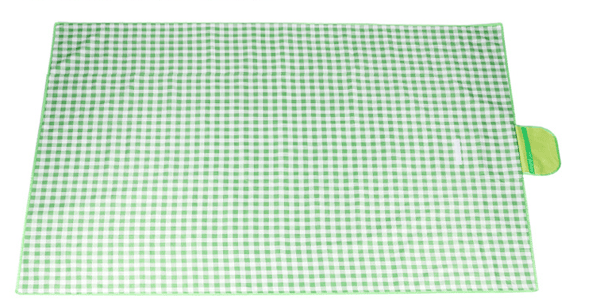 (Grøn) 150 x 200 Picnic Tæppe, Foldbar Picnic Dug, Strandmåtte