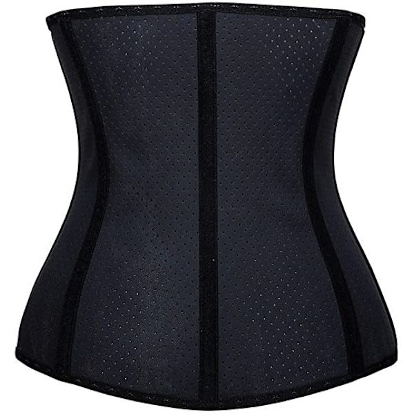 Naisten Underbust Latex Urheiluvöitä Vyötärötreenaaja Korsetit Hourg