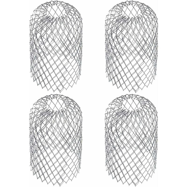 4 stykker til tagrender på ca. tagrenderfiltre rist mesh S