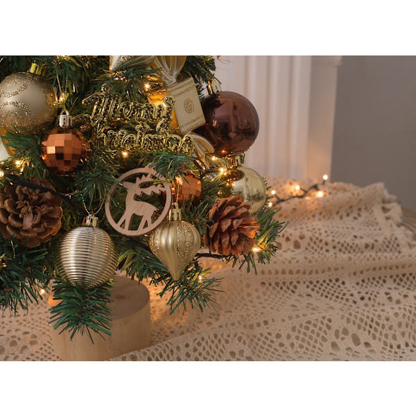Liten julgran, julgransdekorationer, minipac A