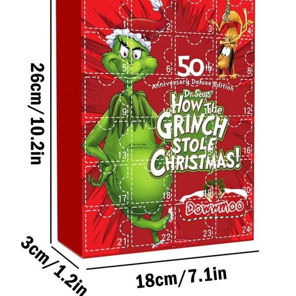Grinch Blind Box Julkalender 2024 M