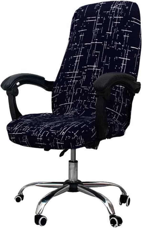 Stretch Computer Office Chair Cover, Universal Removable Was
