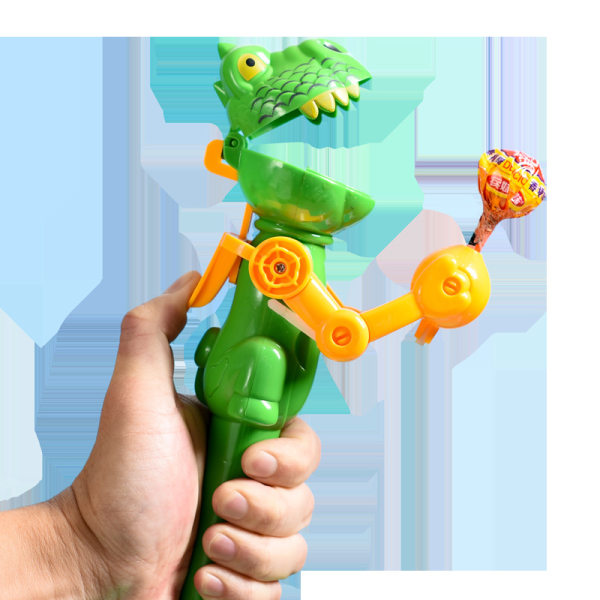 2 stk Lovende-rar dinosaur Lollipop Robot Creative Tri