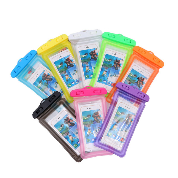 8 älypuhelimen vedenpitävää laukkua kelluvilla turvatyynyillä (useita väriä