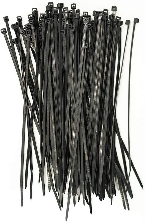 200 st professionella kabelbindare 100 x 2,5 mm Kabelbindare han
