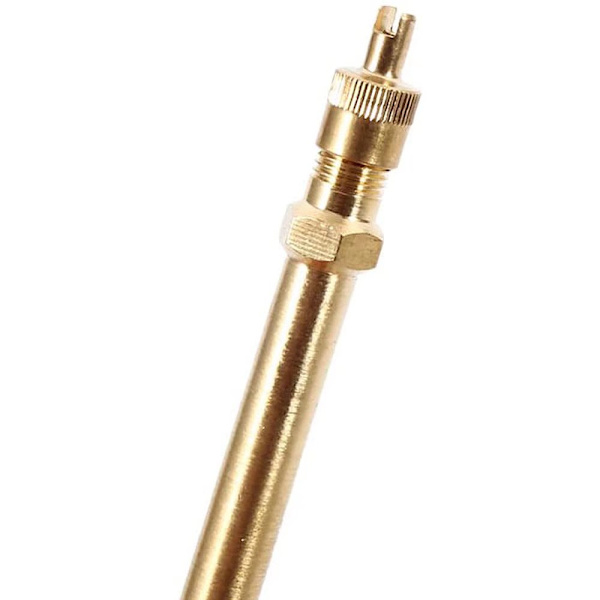 200mm dækventilforlænger messing dækforlængeradapter forlænger