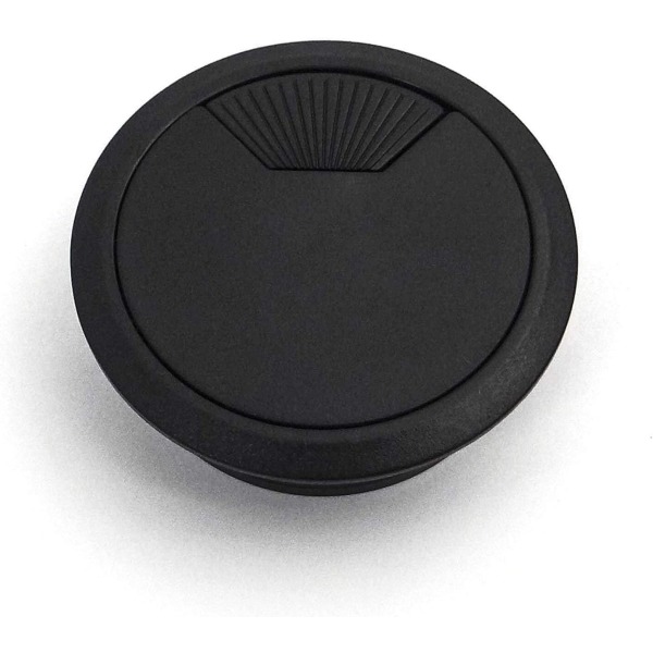 5 x Kabelgennemføring Sort Kabelgennemføring Diameter 60 mm