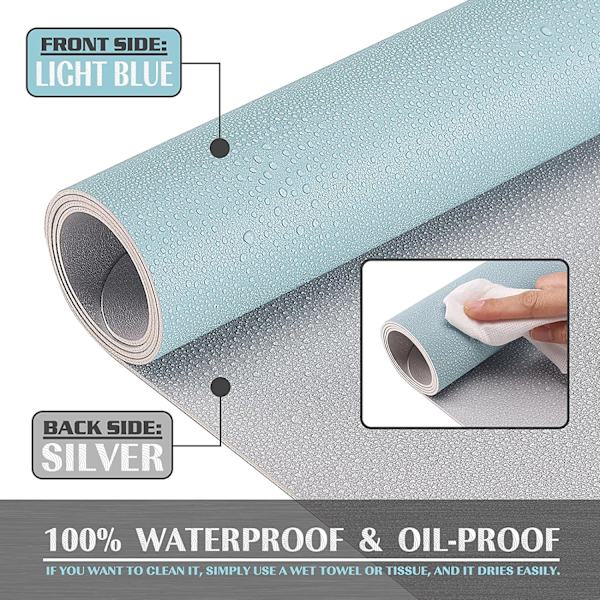 Skrivebordsmatte, skrivebordsmatte, skrivebordsmatte 35cm x 60cm, bærbar matte, skrivebordsmatte
