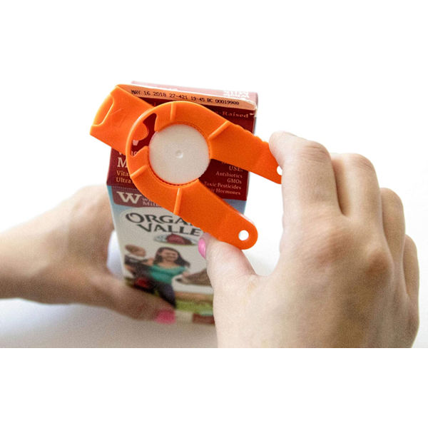 2-pak Multifunktionel Flaske- og Dåseåbner, Plastik Vandflaske