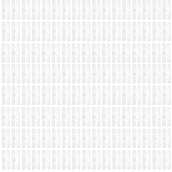 200 st Ballongfästen, Återanvändbara Ballonghållare, Transparenta
