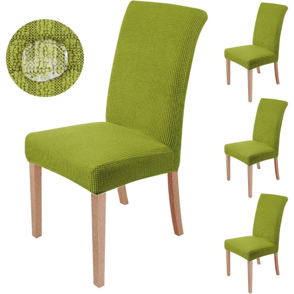 4 stykker stoltrekk , stretch spisestue stoltrekk moderne stol