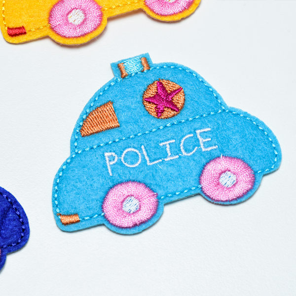 25 stykker broderede klædesticker-patch-stickers kan tilpasses