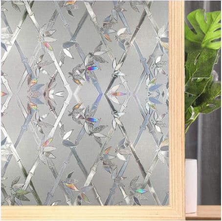 45 * 200 cm bambu elektrostatiskt limfritt självhäftande glas