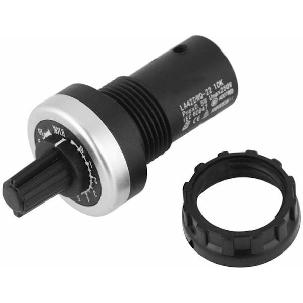 10k frekvensomvandlare panelmontering VSD VFD potentiometer, variabel hastighetsdrift, 10k frekvensomvandlare panelmontering VSD VFD potentiometer för växelriktare hastighetsregulator