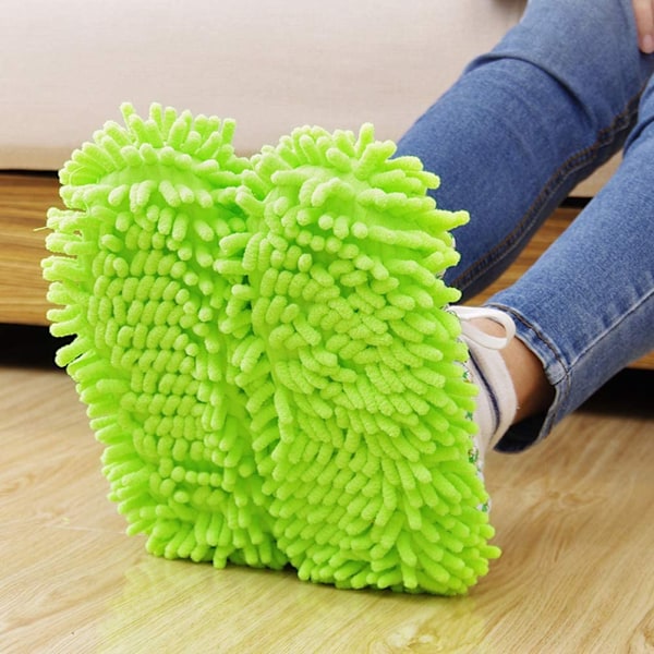 4 par/ 8 stk moppesko, mikrofiber støvmoppesko multifunktion
