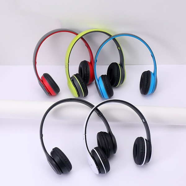 1 kpl musta-punainen Bluetooth-langattomat kuulokkeet, Bluetooth-langattomat