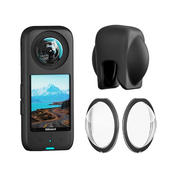 Insta 360 silikone etui kropsbeklædning 1 stk. sort til Insta360 X3