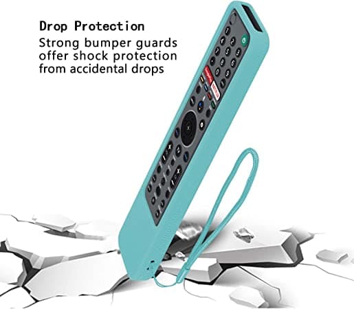 1PCS skyddande silikonfjärrkontrollfodral för Sony RMF-TX600U RMF-TX5