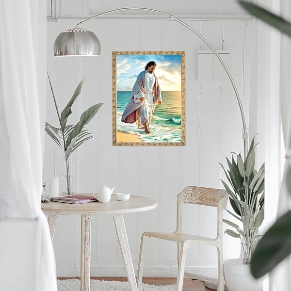 Påsk, 5D Diamantmålningskit, 30x40 cm (Jesus)