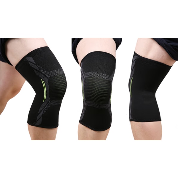 2 stk Svart Hvit（L） Ligament Knee Brace - Knee Brace for Men/Wom