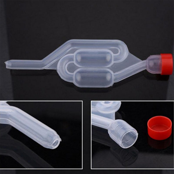 3-pack PP luftventil-backventiler med plastpackning, en gallon