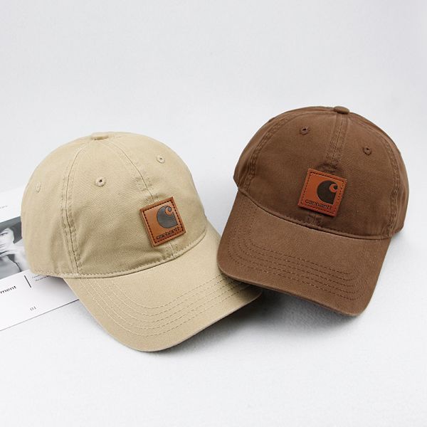 Dame Canvas Hat, Brun, One Size