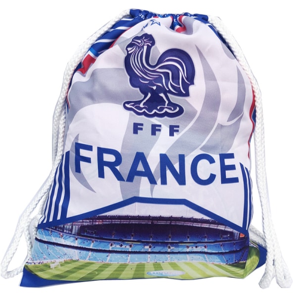 2022 Qatarin MM-jalkapallon säilytyslaukku -Ranska Kanvas, jossa Tr