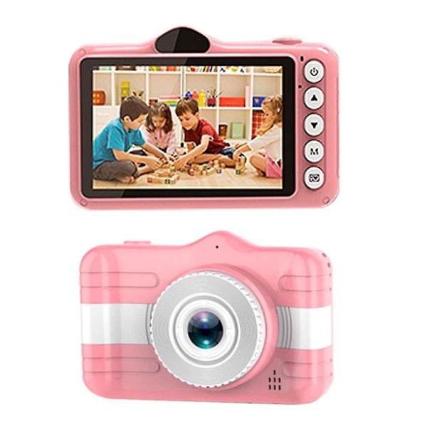 Digitalt kamera for barn 3,5 tommer 2MP foto-/videokamera leketøy Bir