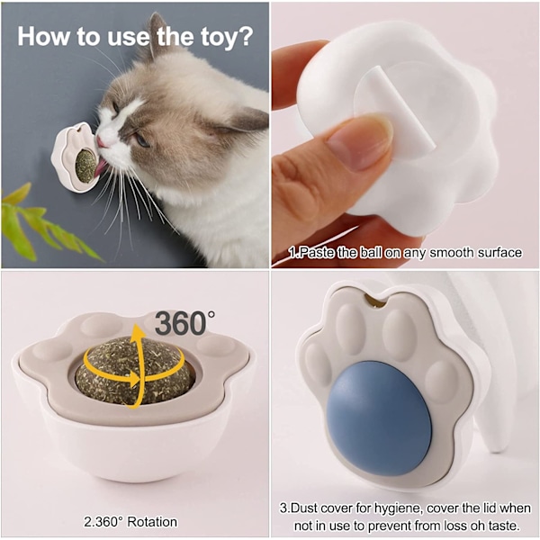 Kattklor Mynta Boll Katt Leksak Själv - Hög Dissociera Molar