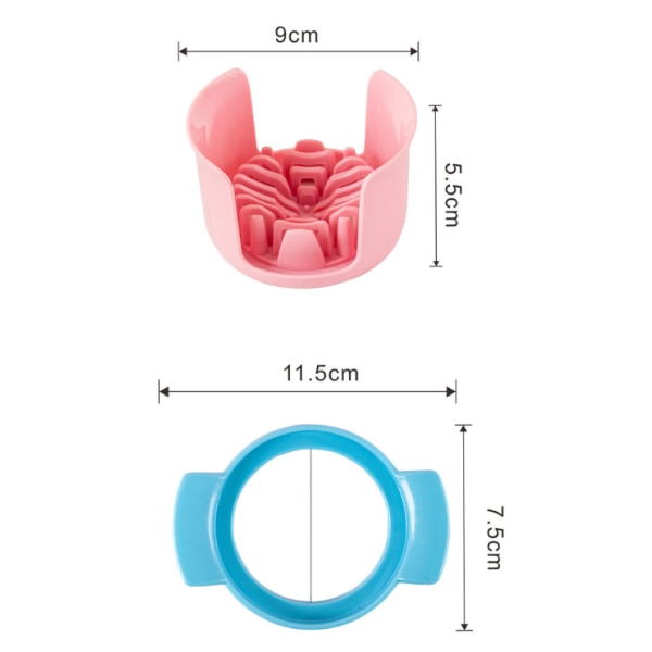 3 i 1 Pink Æggeskærer Manuel Æggeskærer Hårdkogt Æggeskærer