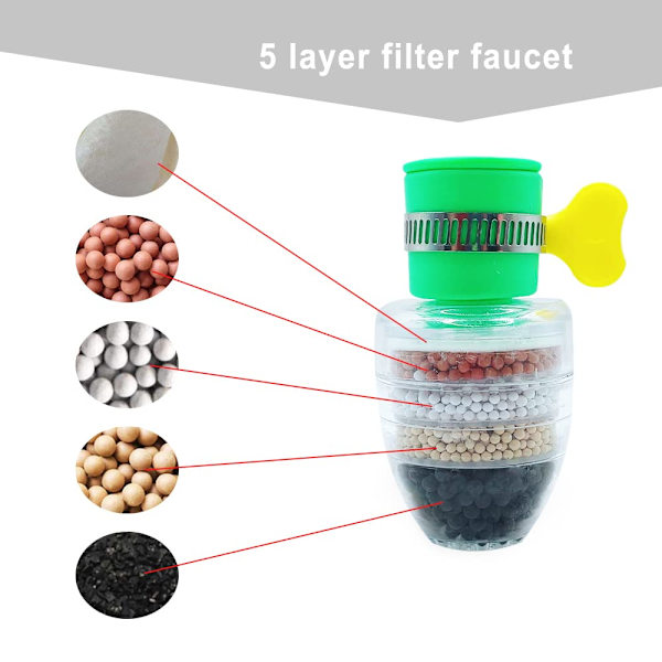 Multi-Layer Fine Filter Hane Filter - 4 stk. Aktivt Kul
