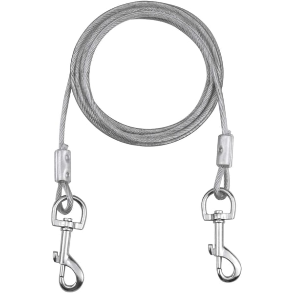 Tether for Dogs up to 80 kg, 3 Meters, Lead Pets for Small, Medi