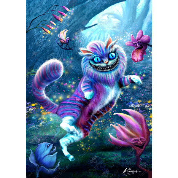 30 x 40 cm, katt Diamantmålning Diamantbroderi Målning Canvas 5d Målning Barn Vuxen Strass Lot Pussel