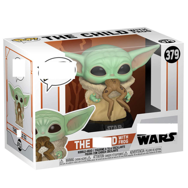 Yoda Eats the Frog #379 - Funko Pop Star Wars Baby Yoda Holding