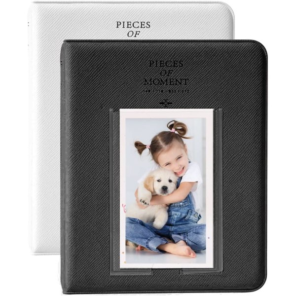 2 pakker med 64 album for Fujifilm Instax Mini 7S, 8, 8+, 9, 25, 50s