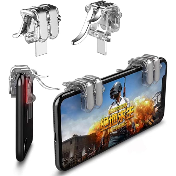 PUBG Mobile Game Controller, Mobile Sensitive Shoot and Aim Trig