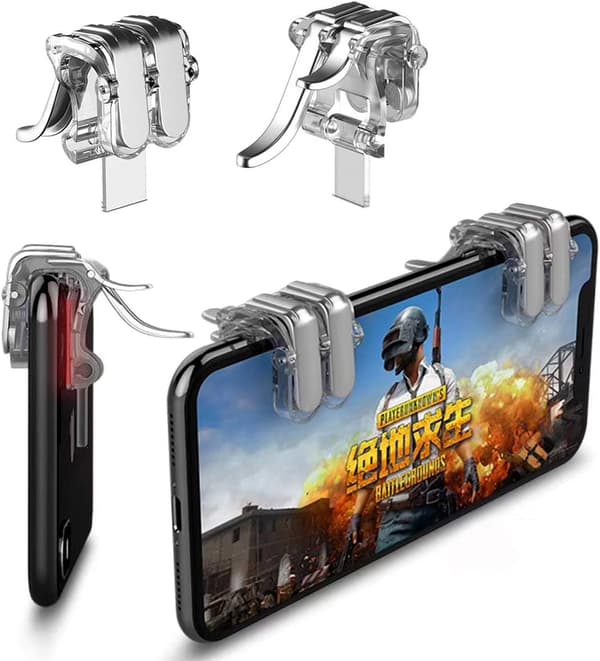PUBG Mobile Game Controller, Mobilfølsom Skyd og Sigte Trig