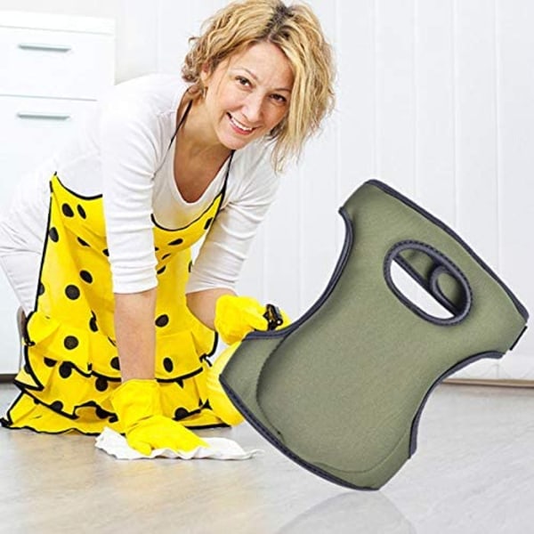 23x46cm-Knäskydd i Svamp, 1 Par Skyddande Knäskydd i Memory Foam för Trädgårdsarbete