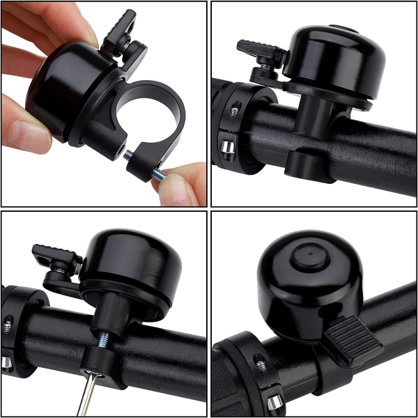 Bike Bell Sykkel Bell Crisp Sound for voksne Barn Gutter Jenter-2p