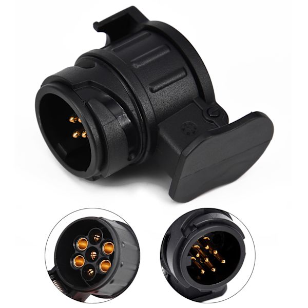 13/7 Ny versjon 13-pin til 7-pin tilhengerkontakt adapter for